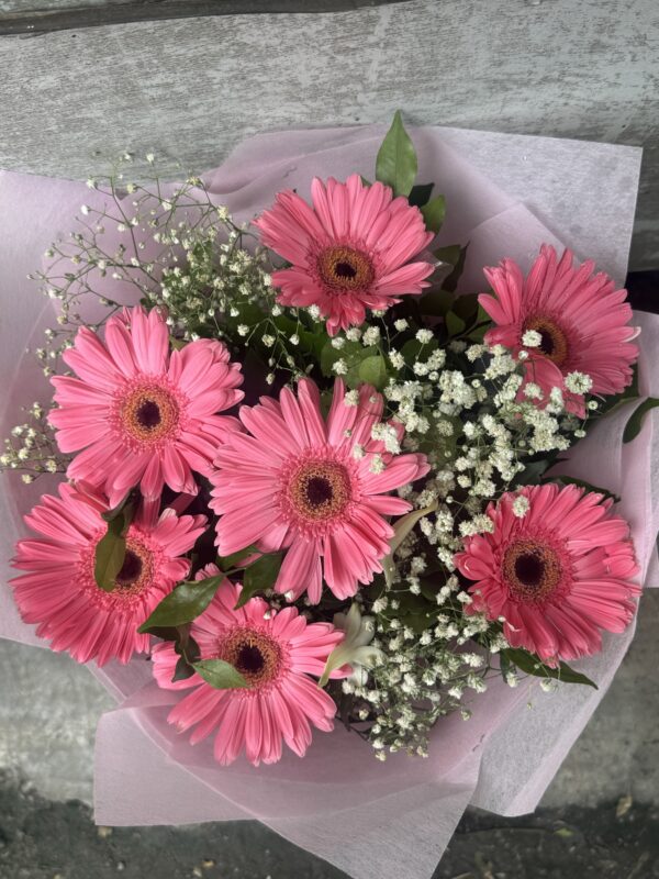 Pink Gerbera bouquet